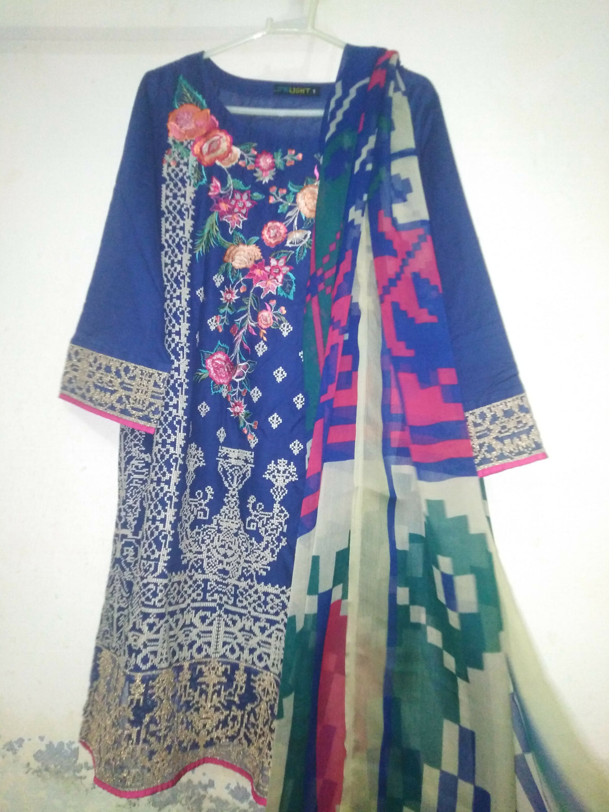 Limelight | Women Branded Kurta | Blue | small | Worn Once