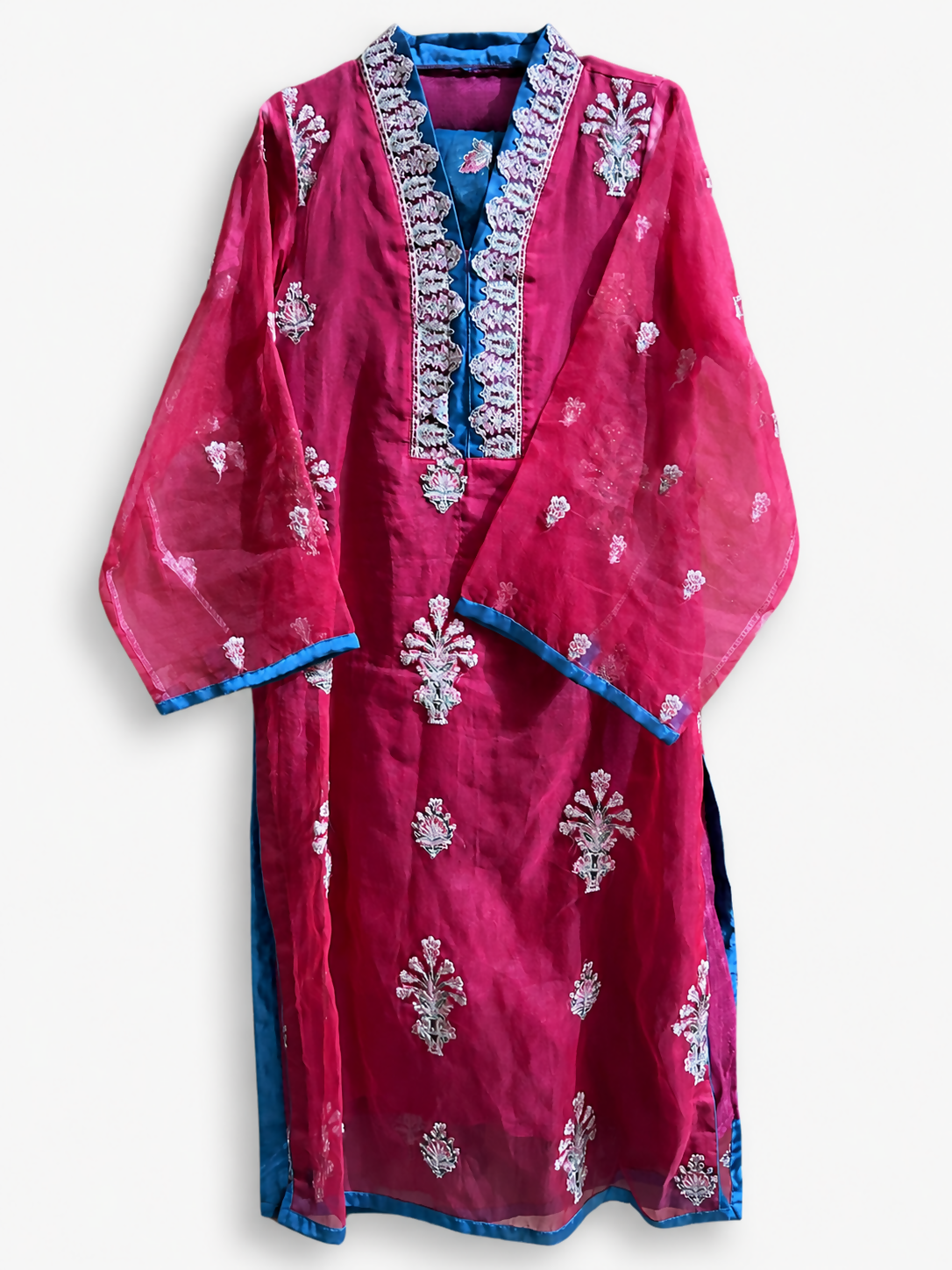 Asim Jofa | Women Branded Kurta | Small | Pink | Worn Once