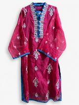 Asim Jofa | Women Branded Kurta | Small | Pink | Worn Once