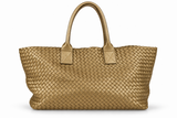 Golden Tote Bags | Women Bags | Shoulder & Tote Bags | Large | Preloved