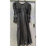 Fancy Black Formal Maxi | Women Frocks & Maxis | Medium | Worn Once
