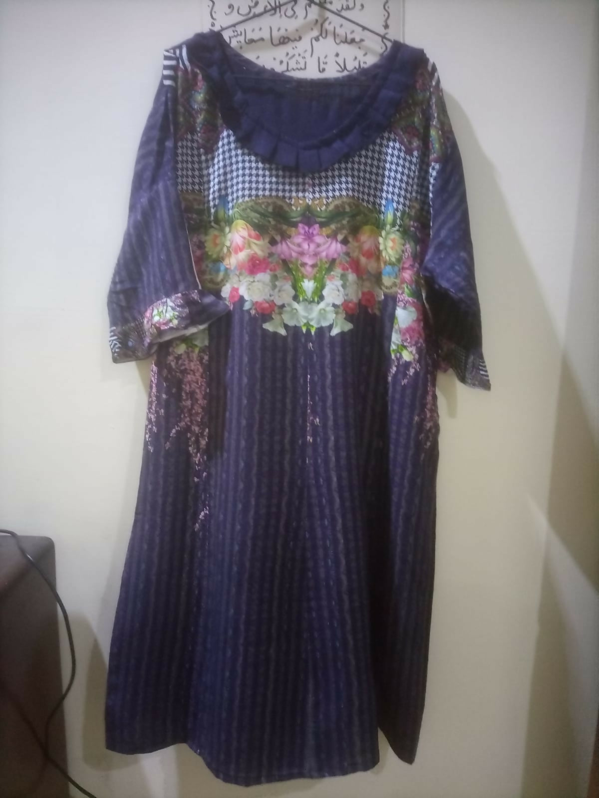 Bonanza Satrangi | Linen Shirt | Women Branded Kurta | Medium | New