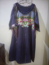 Bonanza Satrangi | Linen Shirt | Women Branded Kurta | Medium | New