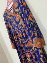 Rang Ja | Women Branded Kurta | Blue | Large | Preloved