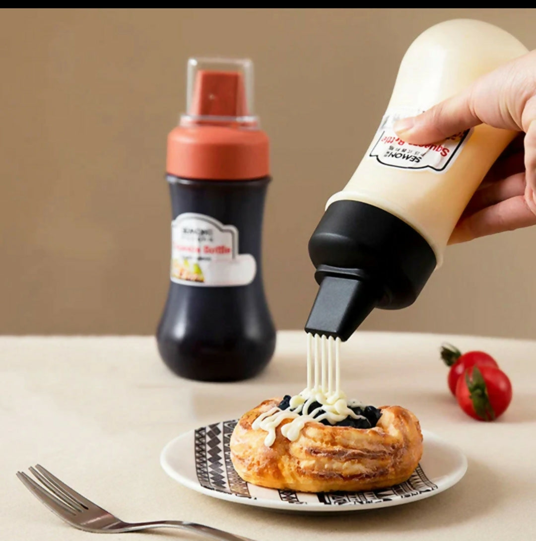 Pack Of 2 Sauce Squeeze Bottle | For Your Home | Kitchen | Brand New