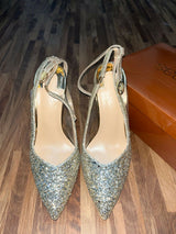 Almas | Silver Heels | Women Shoes | Size 37 | Worn Once