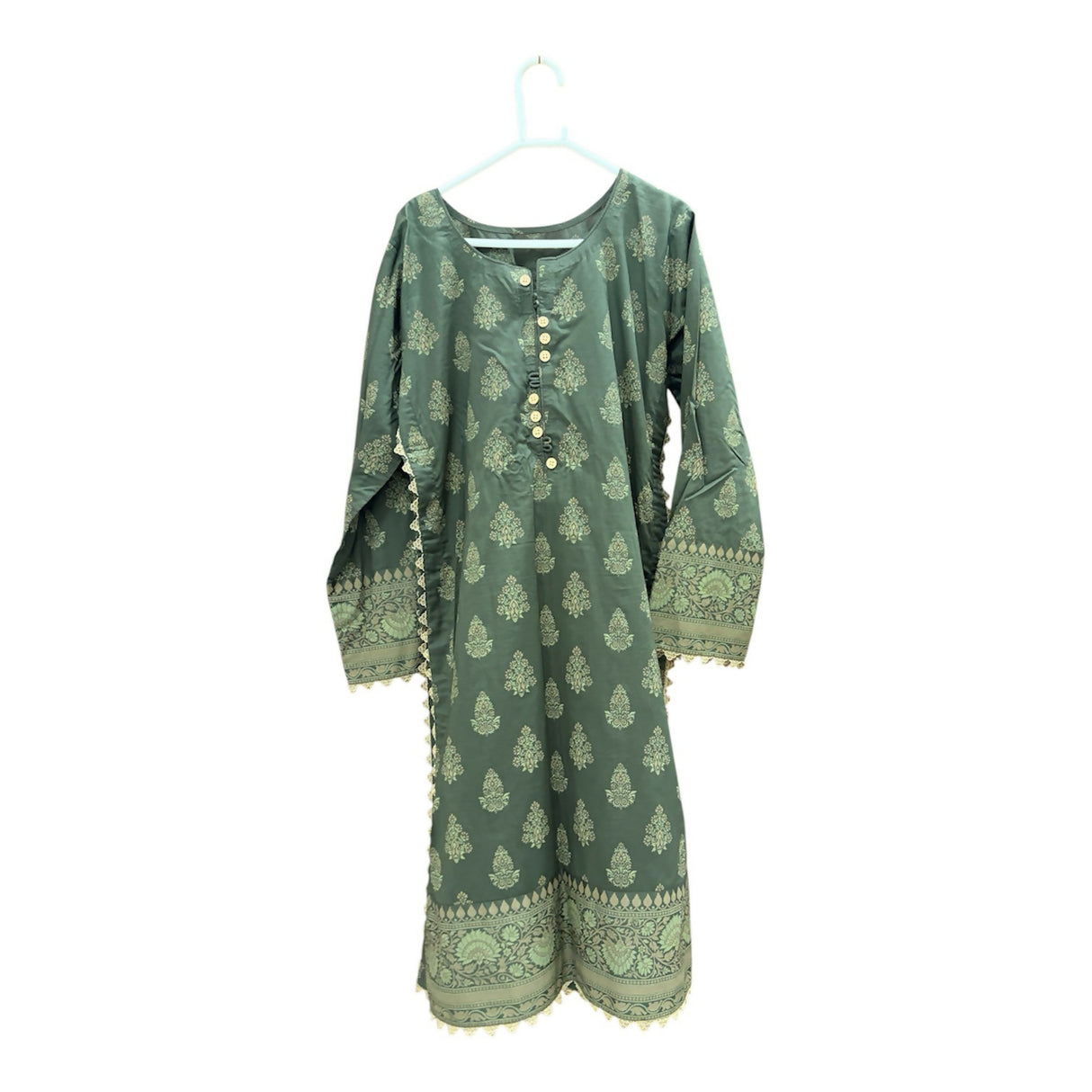Sapphire | Women Branded Kurta | Small | Green | Worn Once