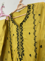Kayseria | Women Branded Kurta | Mustard | Large | Preloved