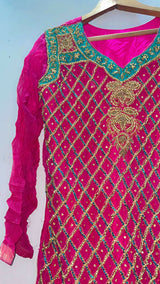 Pink Heavy Formals | Women Locally Made Formals | Small | Preloved