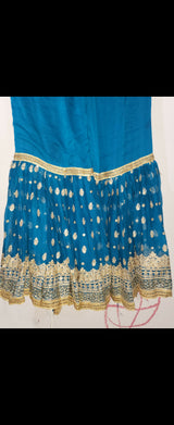 Sharara Set | Women Locally Made Formals | Medium | Worn Once