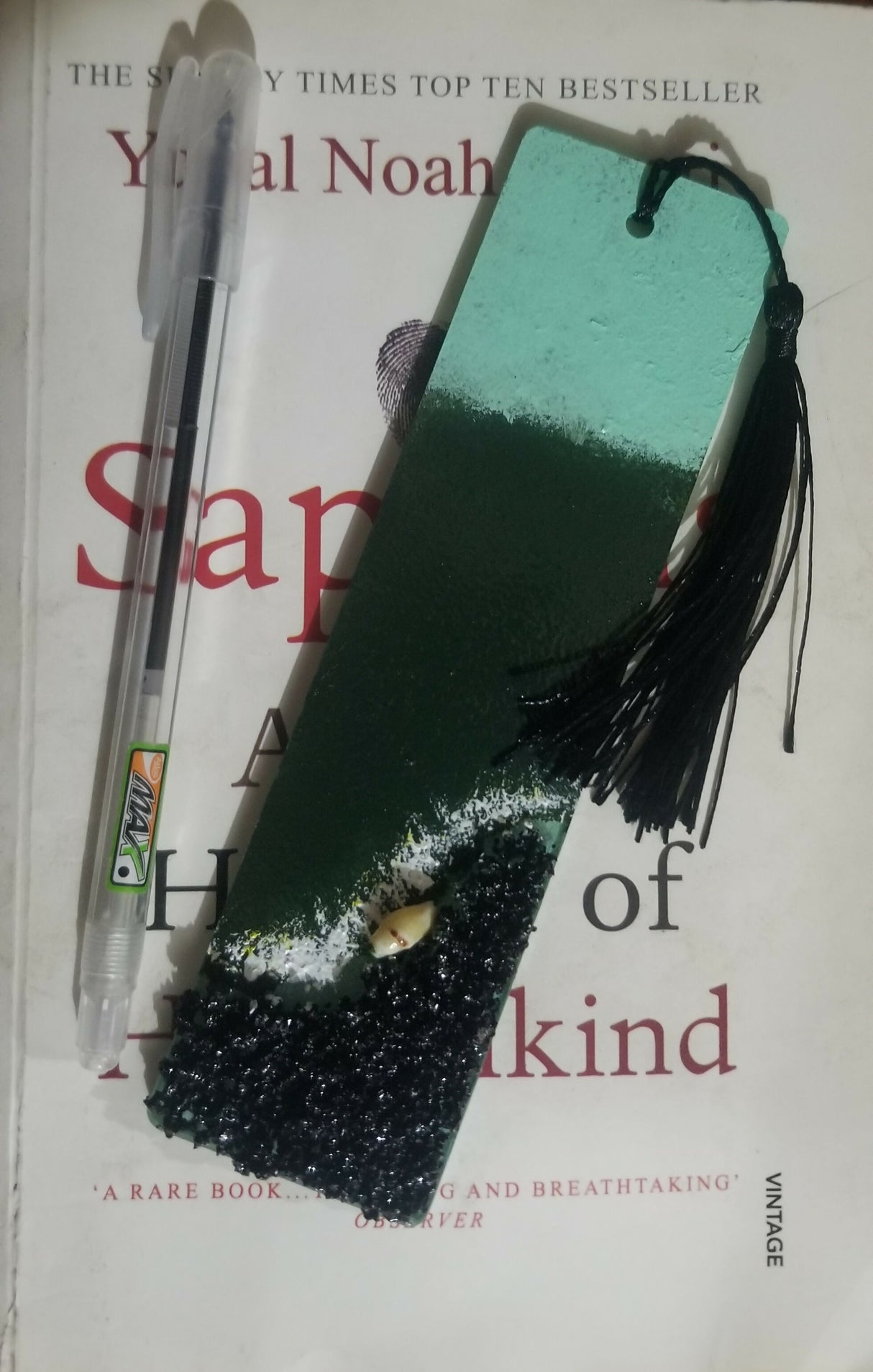 Acrylic Book Mark | Books & Staionary | Size: 6x1.3 | Brand New