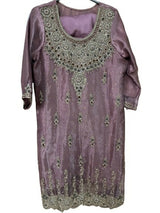 Embroidered 3PC Stitched Suit | Women Locally Made Kurta | Medium | Worn Once