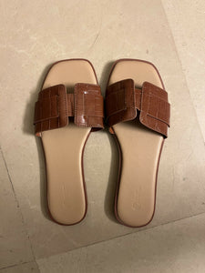 Brown Flats By Max| Sandals & Flats | New