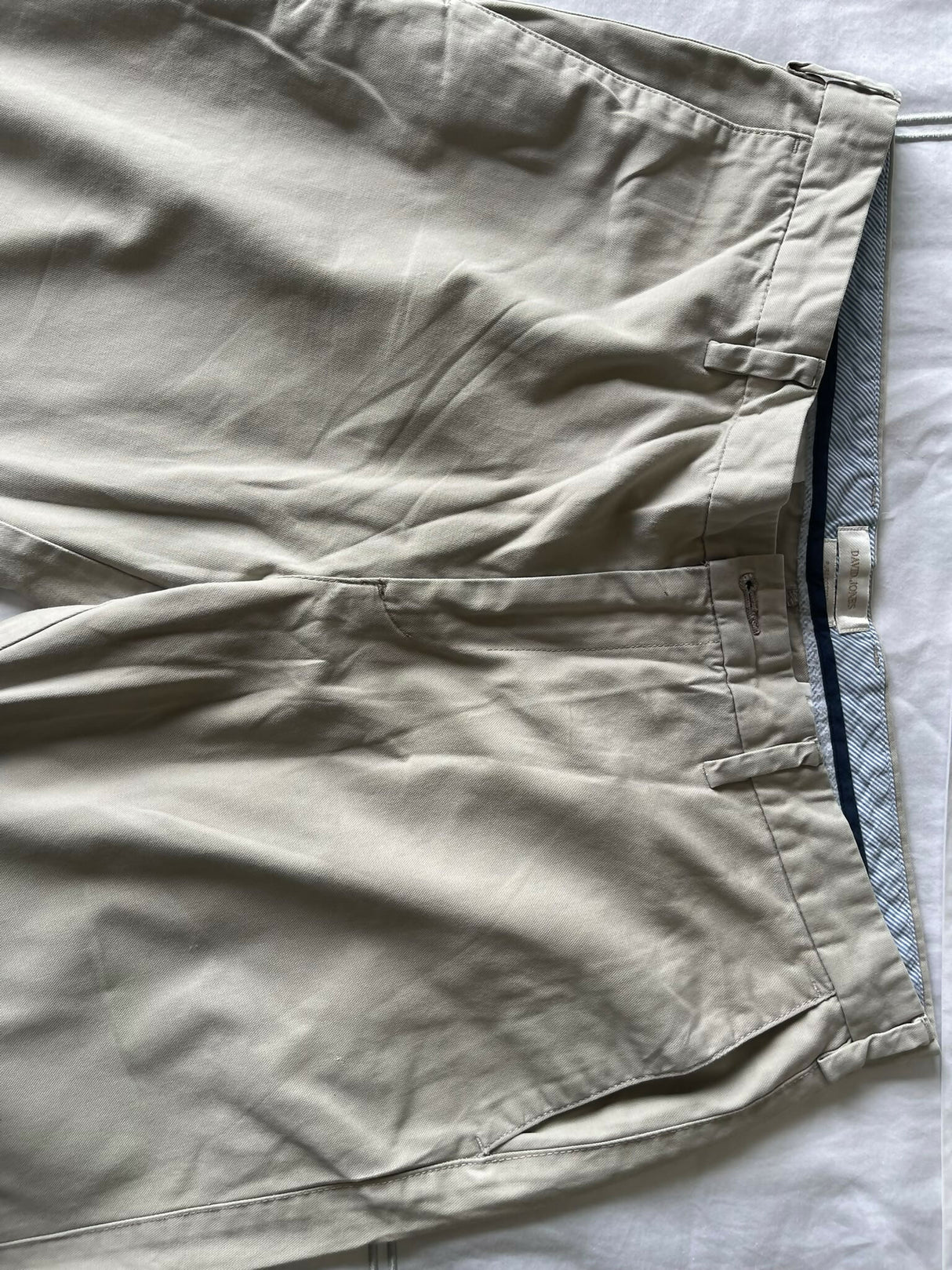 David Jones | Mens Jeans & Bottoms | Size:32 | Beige | Preloved