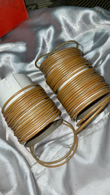 Golden Bangles | Women Jewelry | Bangles/Bracelets | Size: 2.15 | Preloved