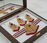 Rectangle Flower Choker Set-00264 | Women Jewelry | Wedding Jewelry & Sets | Brand New