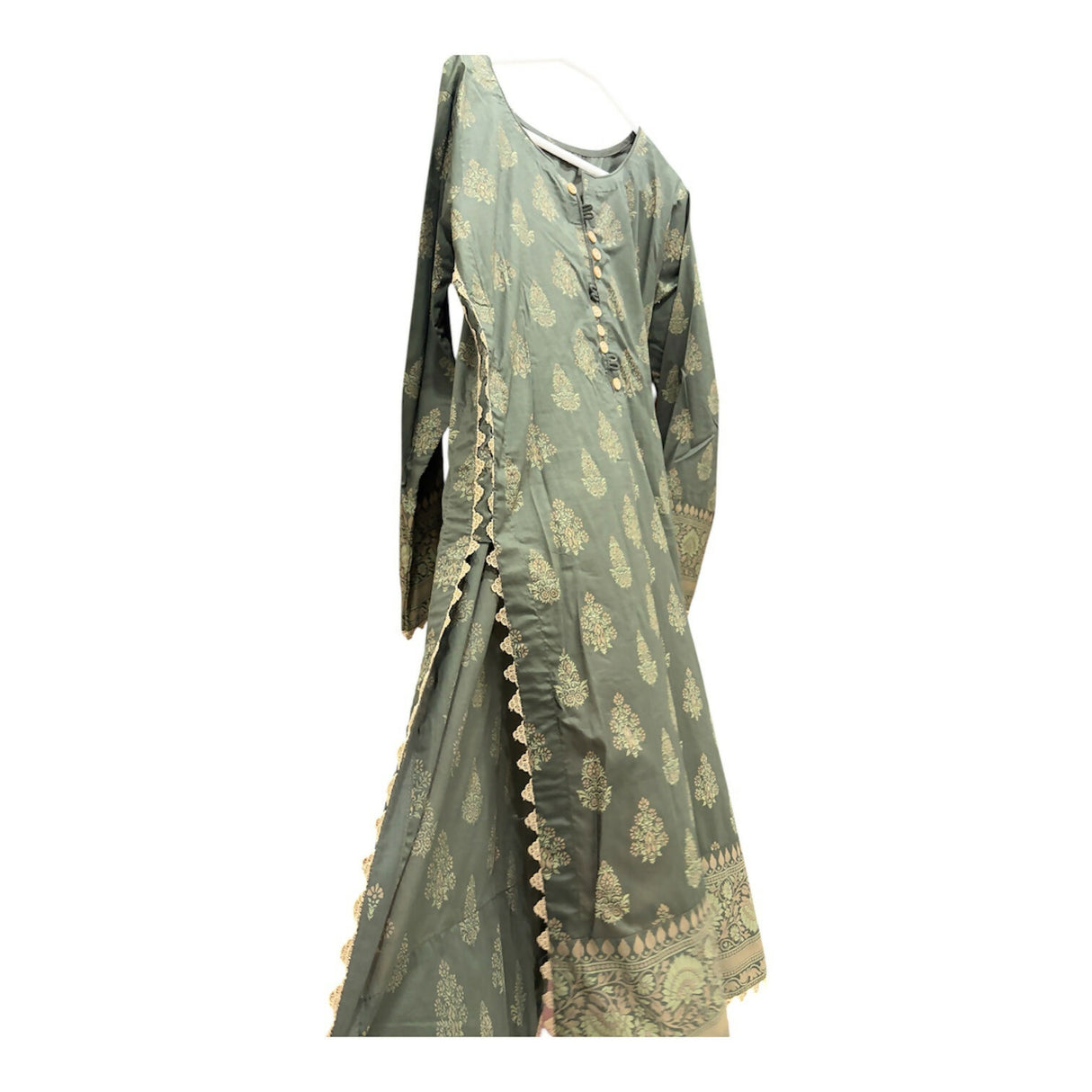 Sapphire | Women Branded Kurta | Small | Green | Worn Once