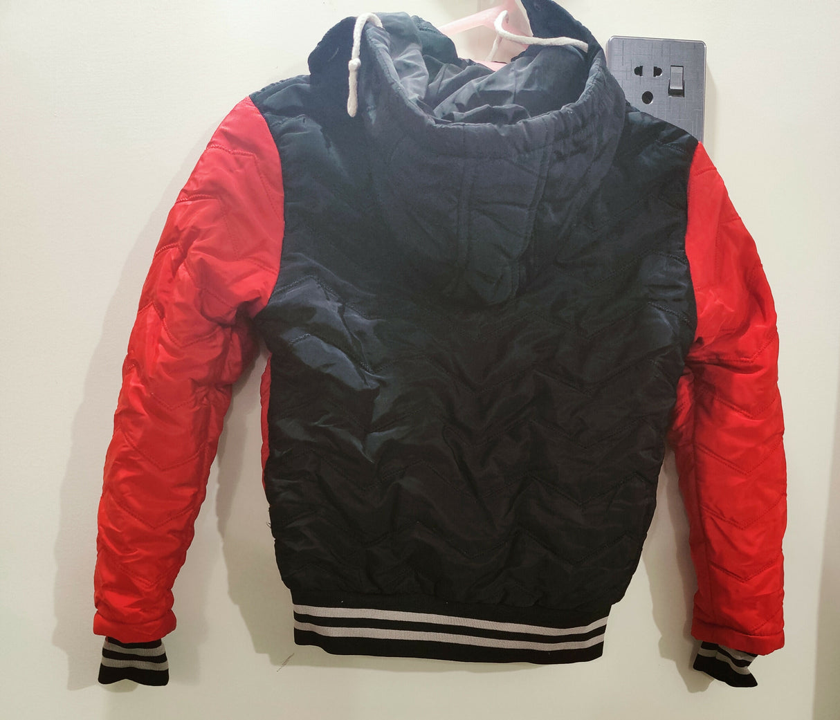 Red and Black Jacket | Kids Winter | 8 to 10 Yrs | Preloved