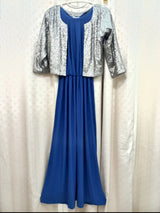 Silk Dress & Sequence Top | Women Frocks & Maxis | Medium | Worn Once