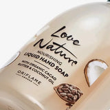 Oriflame | Love Nature Nourishing Liquid Hand Soap With Organic Cacao Butter & Coconut Oil | Women Beauty Skincare | Brand New