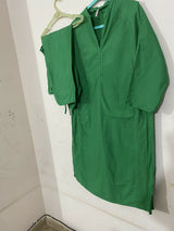 Ethnc Khadar 2 Pcs | Women Branded Kurta | Medium | Preloved