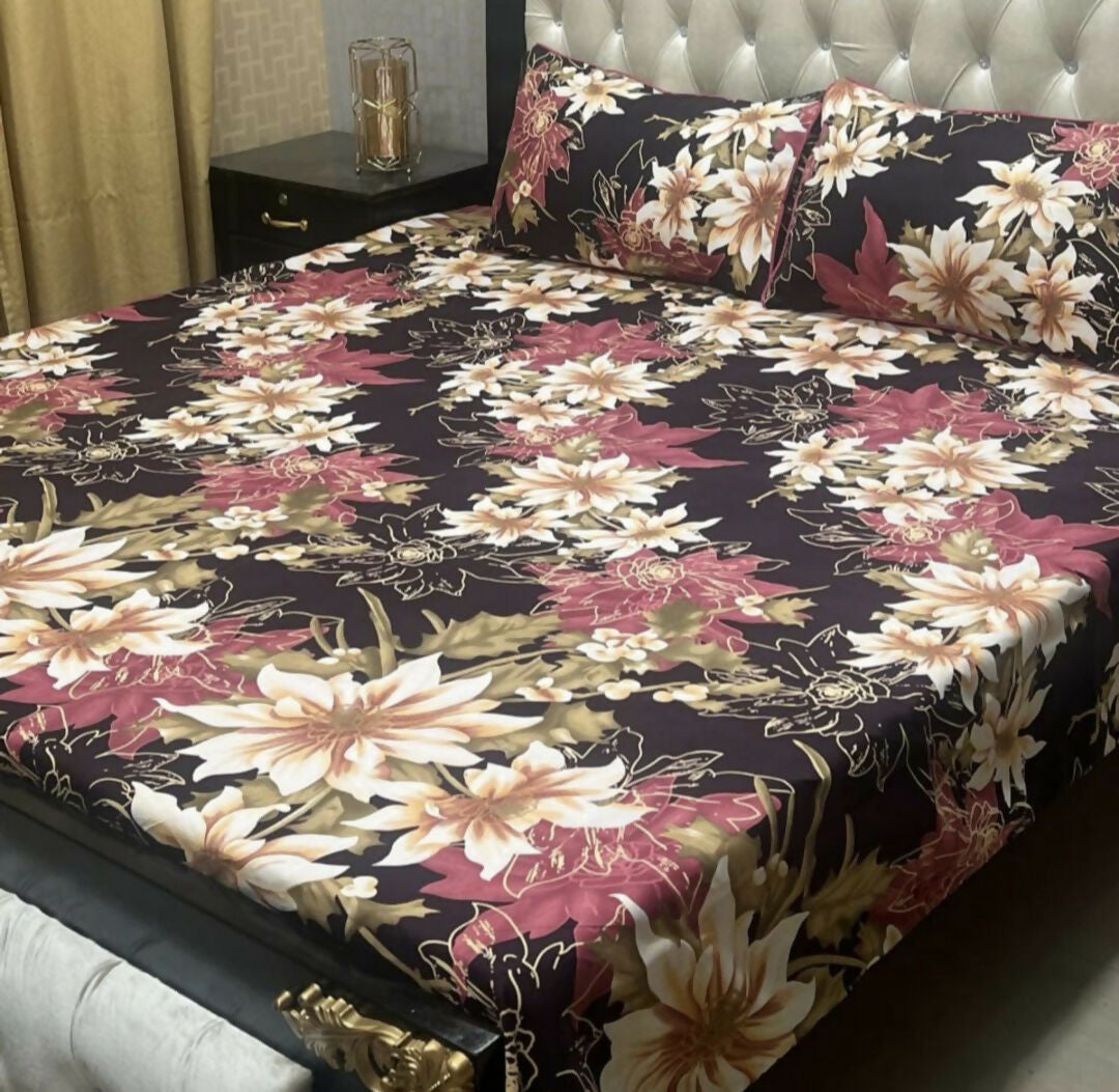 Cotton Double Bedsheets | For Your Home | Home & Decor | Size: 89/92 | Brand New
