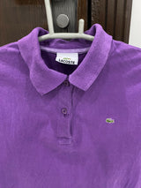 Lacoste Polo | Women Tops & Shirts | Small | Purple | Preloved
