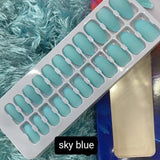 Buy Miss Rose Matte Stick On Nails in Pakistan