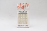 Buy Missrose Stick on French Nails Pack  (NEW) in Pakistan