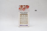 Buy Missrose Stick on French Nails Pack  (NEW) in Pakistan