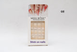 Buy Missrose Stick on French Nails Pack  (NEW) in Pakistan