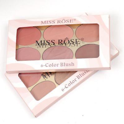 Buy Miss Rose 6 color blush (new) in Pakistan