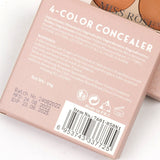Buy Miss Rose 4 Color Concealer Contour  palette in Pakistan
