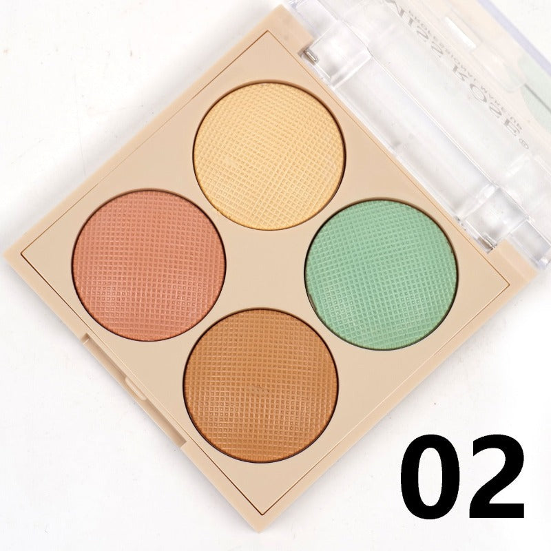 Buy Miss Rose 4 Color Concealer Contour  palette in Pakistan