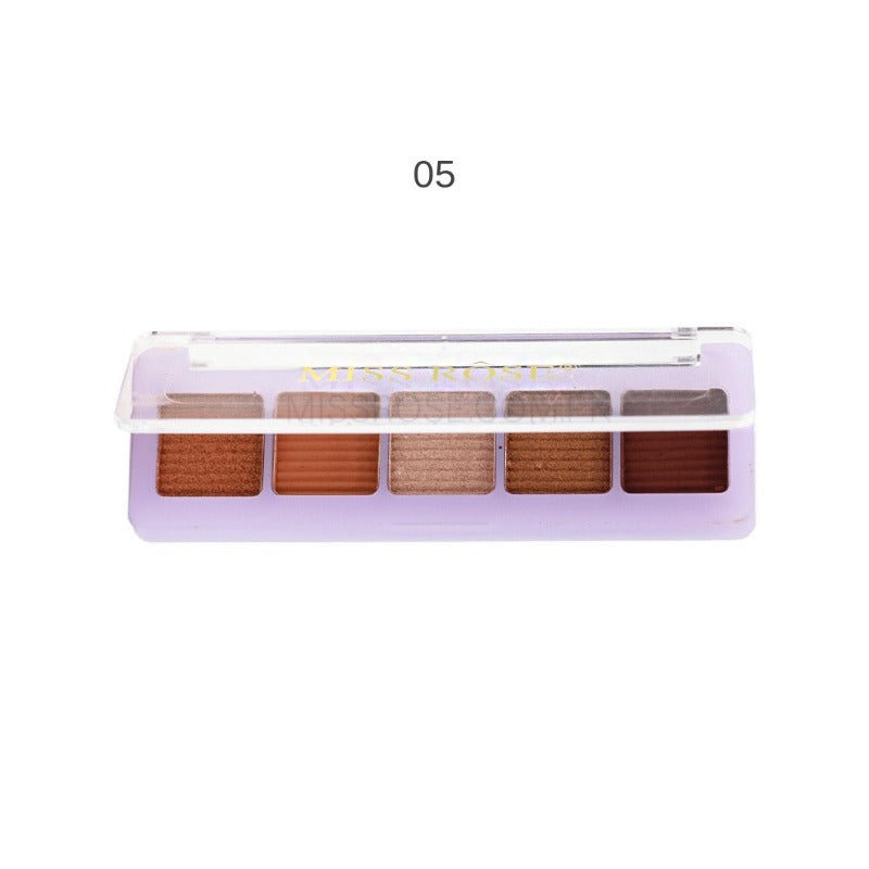 Buy Missrose 5 color soft glam eye palette in Pakistan