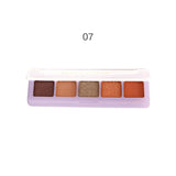 Buy Missrose 5 color soft glam eye palette in Pakistan