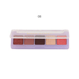 Buy Missrose 5 color soft glam eye palette in Pakistan