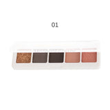 Buy Missrose 5 color soft glam eye palette in Pakistan