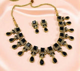 Square Tear Drop Necklace Set-00017 | Women Jewelry | Wedding Jewelry & Sets | Brand New