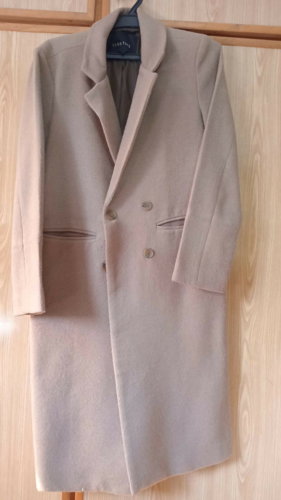 Long Coat | Women Sweaters & Jackets | Beige | Small | Worn Once