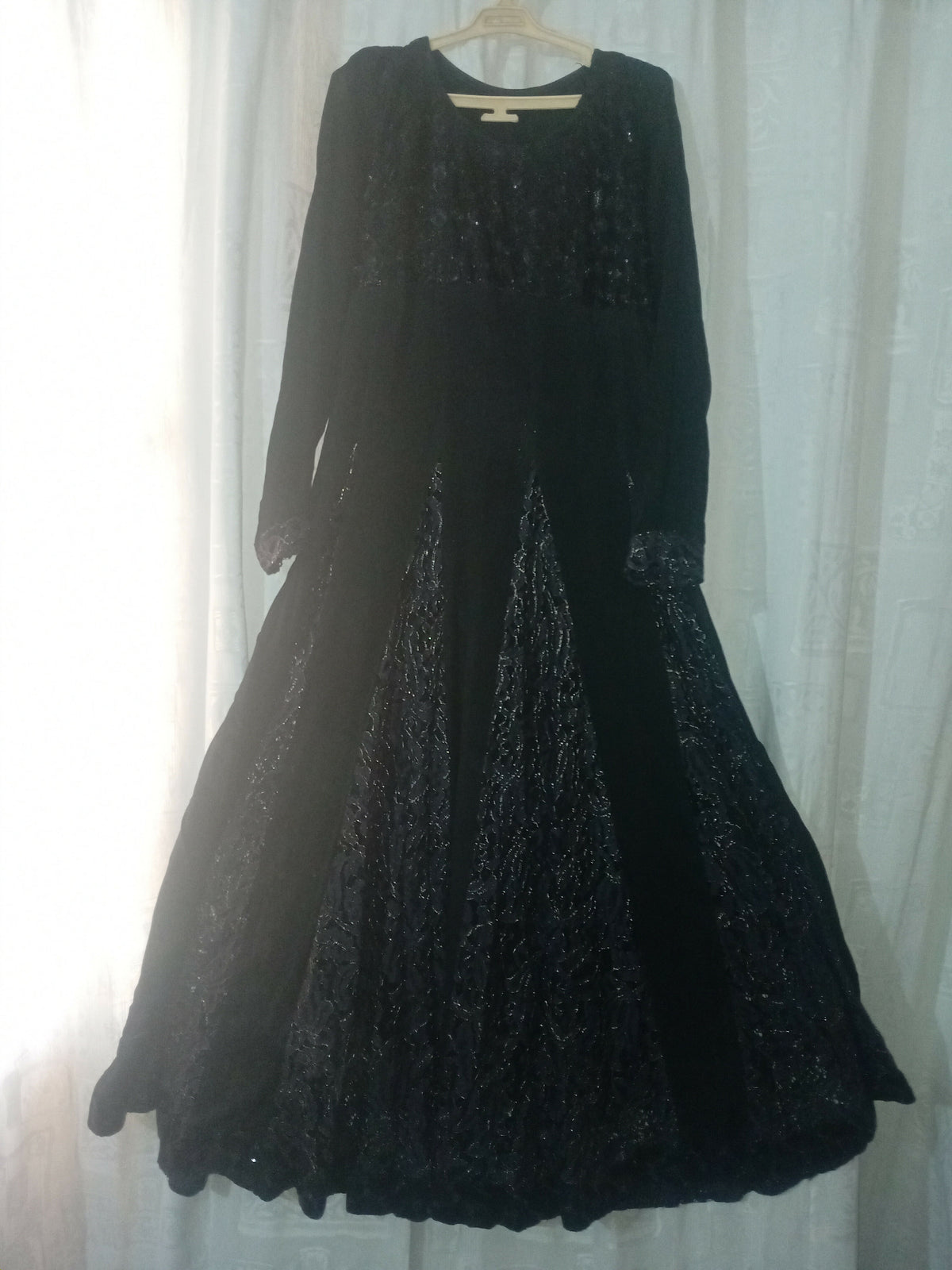 Black Long Maxi | Women Frocks & Maxis | Medium | Worn Once