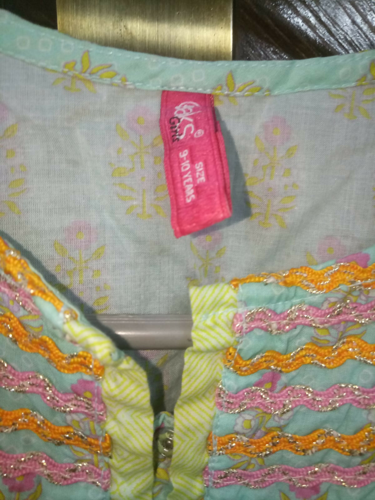 Oaks Kids Frock | Kids | Girls Shalwar Kameez | Size: 9-10 Yrs|Worn Once