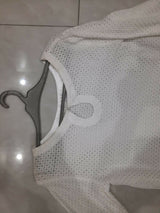 White Chicken Kari Kurta | Women Locally Made Kurta | Small | Preloved