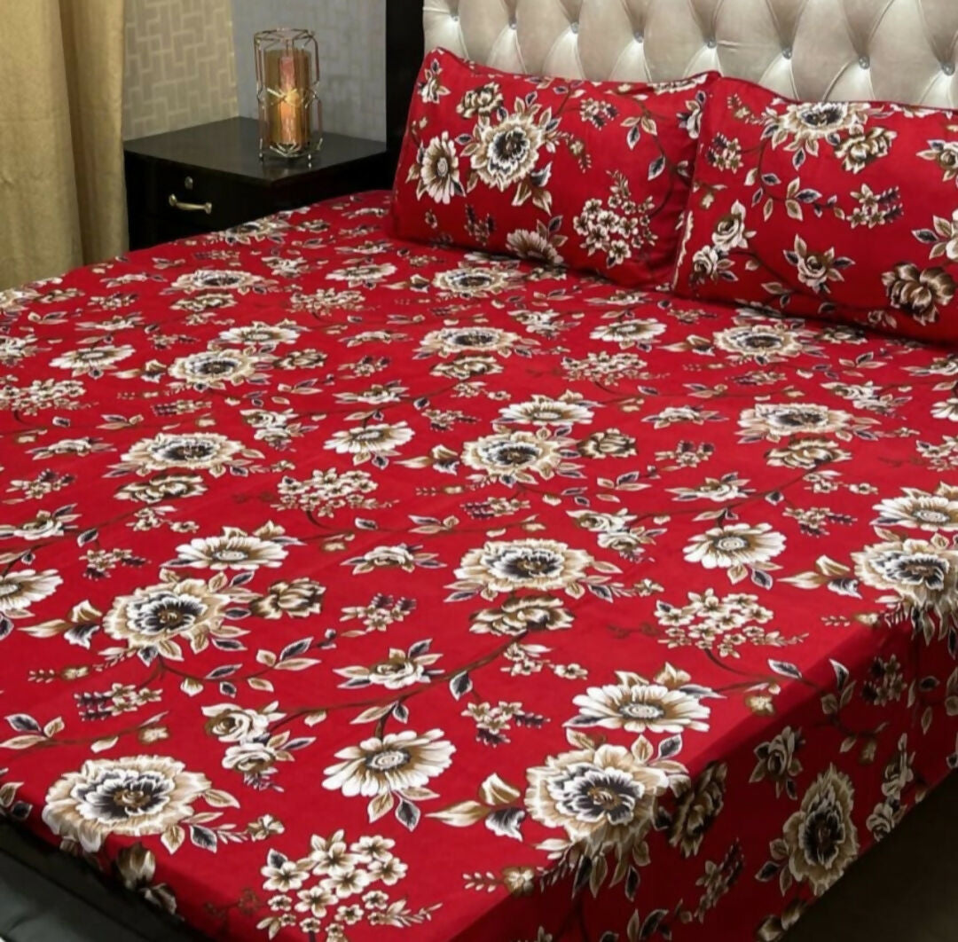 Cotton Double Bedsheets | For Your Home | Home & Decor | Size: 89/92 | Brand New