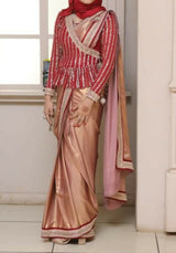 Beautiful Red Saree | Women Sarees | Women Locally Made Formals | Small | Preloved