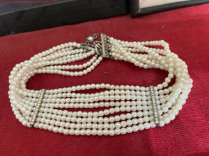 Imported from UK | Trendy Off-White Pearls Chokkar | Women Jewellery | Worn Once