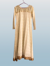 Beautiful Off White Frock | Women Frocks and Maxis | Medium | Worn Once