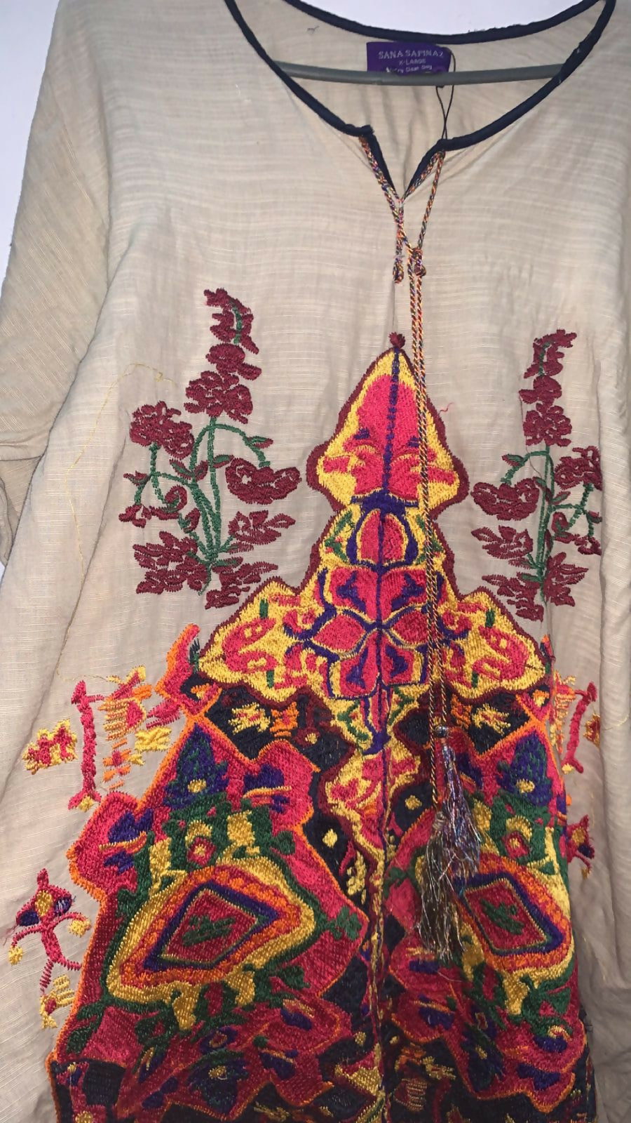 Sana Safinaz | Women Branded Kurta | Large | Preloved