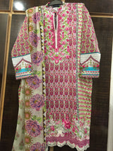 Bin Saeed | Women Branded Kurta | Large | Pink | Worn Once