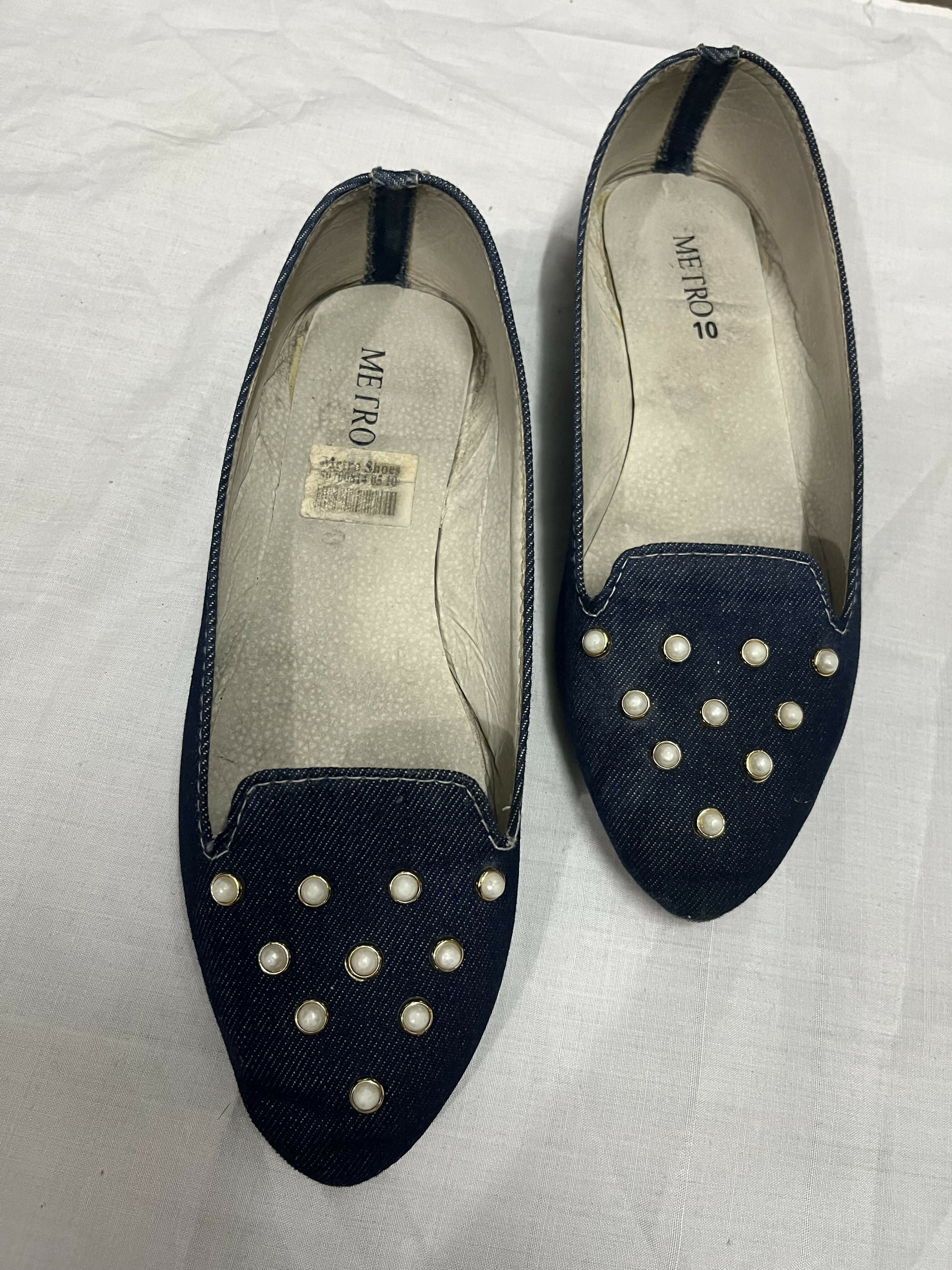 Metro| Blue Jeans Shoes | Women Shoes | Size: 10 | Preloved